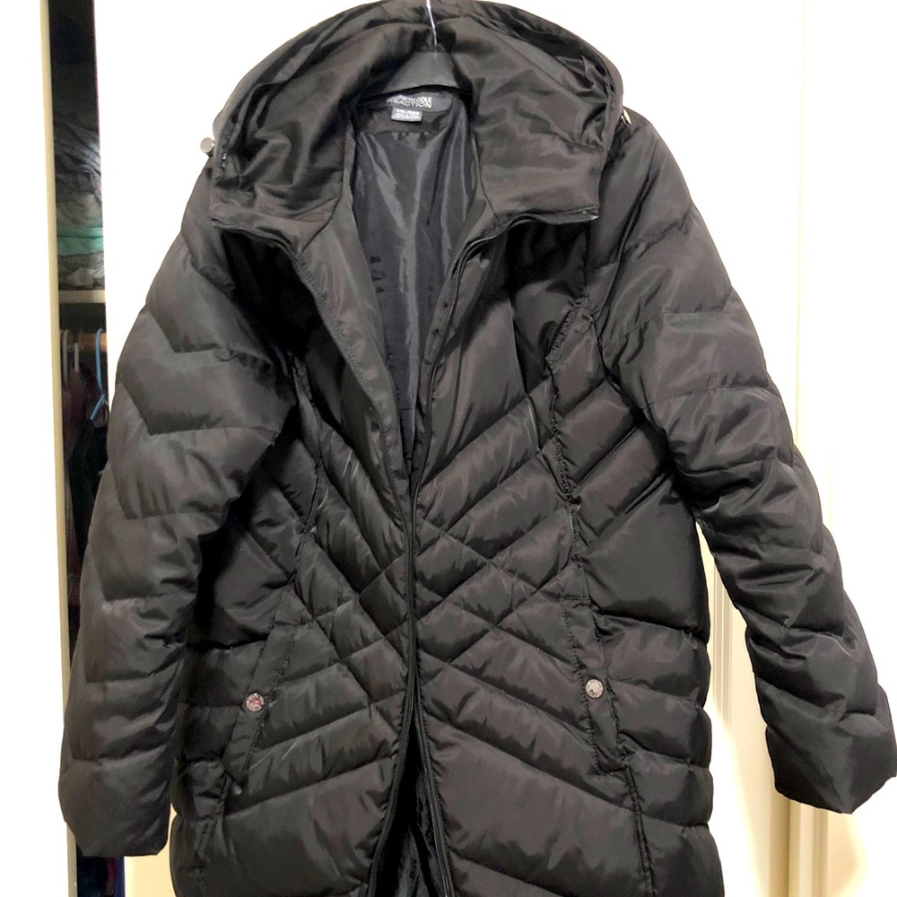 Kenneth Cole Long Down Filled Parka